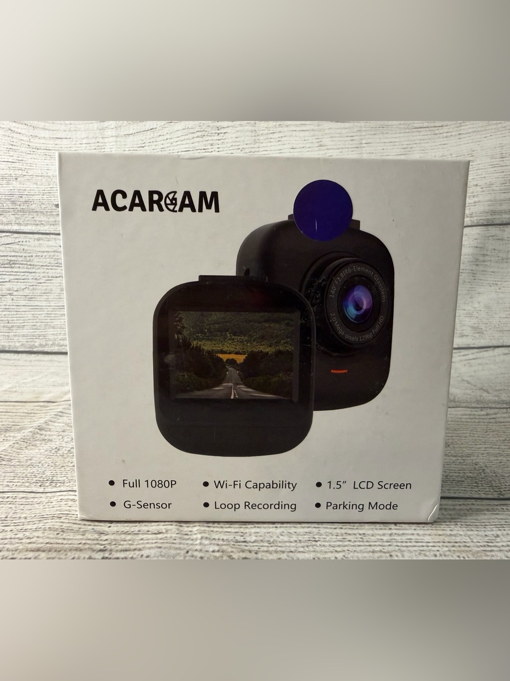 ACARCAM Dash Camera - Black